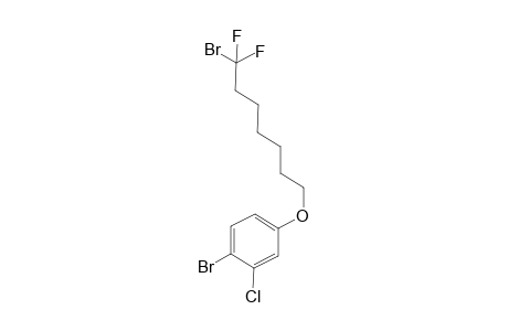 1-Bromo-4-((7-bromo-7,7-difluoroheptyl)oxy)-2-chlorobenzene