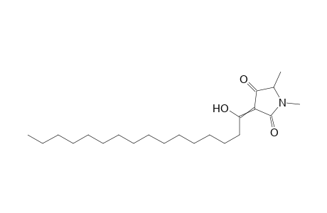 3-(1-Hydroxyhexadecylidene)-1,5-dimethylpyrrolidine-2,4-dione