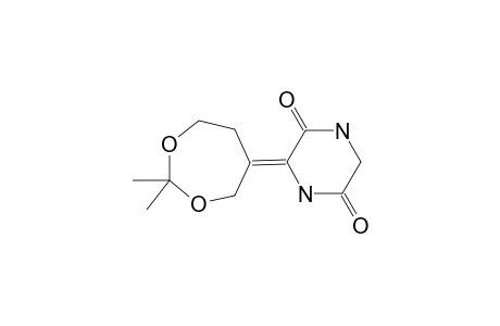 (Z)-3-(4,4-DIMETHYL-3,5-DIOXOCYCLOHEPTYLIDENE)-2,5-PIPERAZINEDIONE
