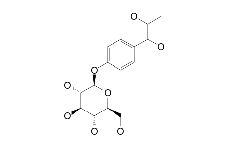 THREO-1'-(4-HYDROXYPHENOL)-PROPANE-1',2'-DIOL-4-O-BETA-D-GLUCOPYRANOSIDE