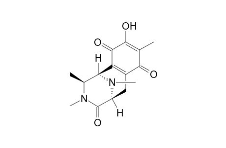 1,2,3,4,5,6,7,10-Octahydro-9-hydroxy-2,3,8,11-tetramethyl-(1.alpha.,2.beta.,5.alpha.)-1,5-imino-3-benzazocin-4,7,10-trione