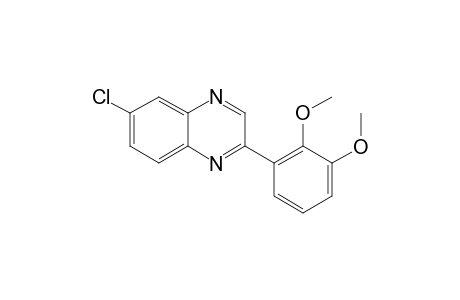 6-Chloro-2-(2,3-dimethoxyphenyl)quinoxaline