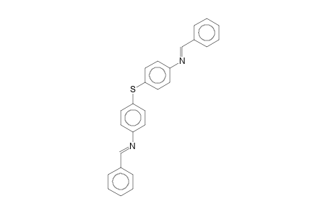N-[(E)-Phenylmethylidene]-N-(4-[(4-([(E)-phenylmethylidene]amino)phenyl)sulfanyl]phenyl)amine