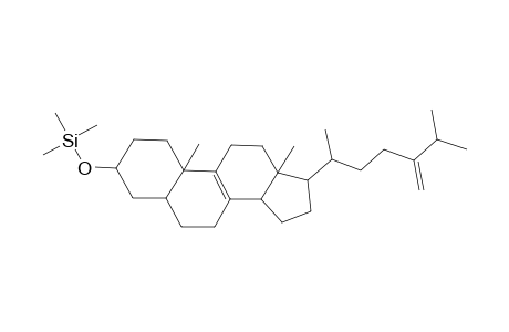 Silane, [[(3.beta.,5.alpha.)-ergosta-8,24(28)-dien-3-yl]oxy]trimethyl-