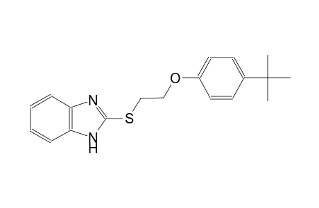 1H-benzimidazole, 2-[[2-[4-(1,1-dimethylethyl)phenoxy]ethyl]thio]-