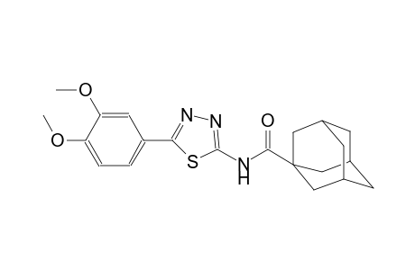 N-[5-(3,4-dimethoxyphenyl)-1,3,4-thiadiazol-2-yl]-1-adamantanecarboxamide