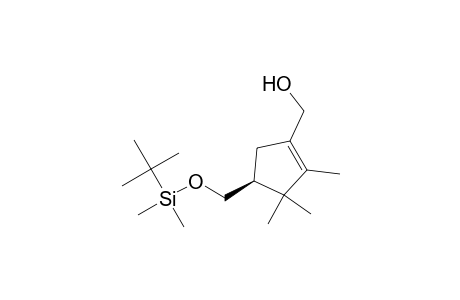 1-Cyclopentene-1-methanol, 4-[[[(1,1-dimethylethyl)dimethylsilyl]oxy]methyl]-2,3,3-trimethyl-, (S)-