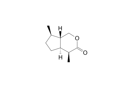 (4S,4aS,7R,7aS)-4,7-dimethyl-4,4a,5,6,7,7a-hexahydro-1H-cyclopenta[c]pyran-3-one