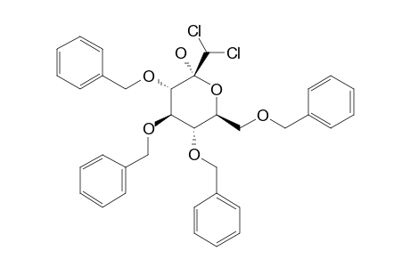 2,3,4,6-TETRA-O-BENZYL-1-C-(DICHLOROMETHYL)-D-GLUCOPYRANOSE