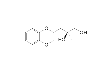 (S)-4-(2-Methoxyphenoxy)-2-methylbutane-1,2-diol