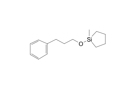 1-Methyl-1-(3-phenylpropoxy)silolane