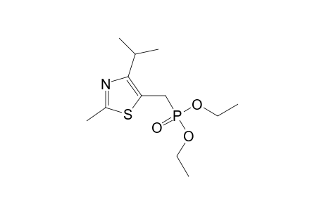 Phosphonic acid, [[2-methyl-4-(1-methylethyl)-5-thiazolyl]methyl]-, diethyl ester
