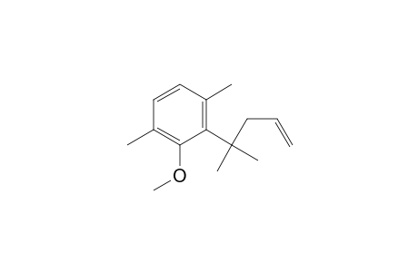 4-(3,6-Dimethyl-2-methoxyphenyl)-4-methylpent-1-ene