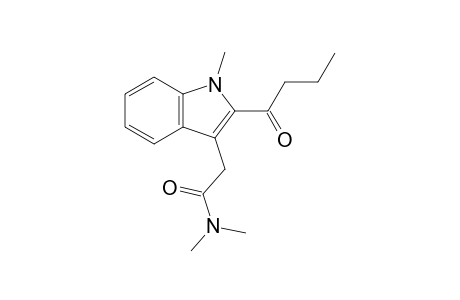 2-(2-Butyryl-1-methyl-1H-indol-3-yl)-N,N-dimethylacetamide