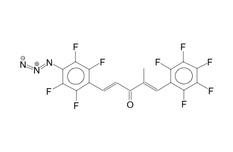1-(4-AZIDOTETRAFLUOROPHENYL)-5-PENTAFLUOROPHENYL-4-METHYL-1,4-PENTADIEN-3-ONE