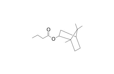 Butanoic acid, 1,7,7-trimethylbicyclo[2.2.1]hept-2-yl ester, endo-