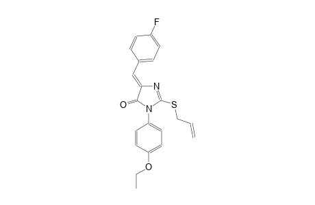 4H-imidazol-4-one, 3-(4-ethoxyphenyl)-5-[(4-fluorophenyl)methylene]-3,5-dihydro-2-(2-propenylthio)-, (5Z)-