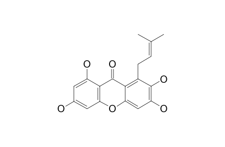 1,3,6,7-TETRAHYDROXY-8-(3-METHYL-2-BUTENYL)-9H-XANTHENE-9-ONE