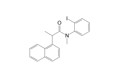 N-(2-Iodophenyl)-N-methyl-2-(1-naphthyl)propanamide