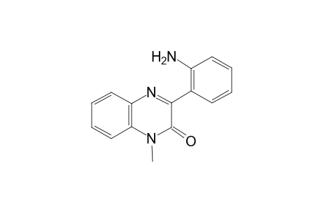 1H-Quinoxalin-2-one, 3-(2-aminophenyl)-1-methyl-