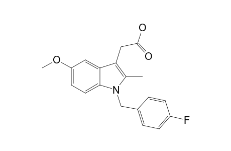 1-(4-FLUOROBENZYL)-5-METHOXY-2-METHYLINDOLE-3-ACETIC-ACID
