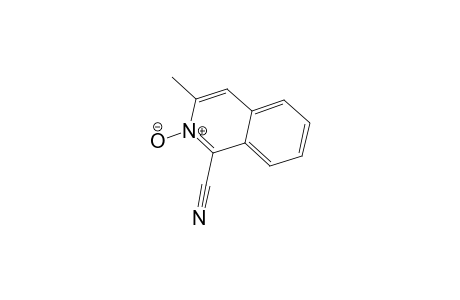 Isoquinaldonitrile, 3-methyl-, 2-oxide