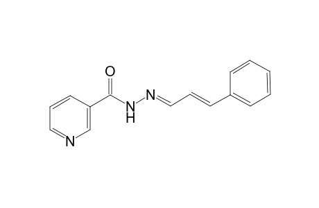 N'-[(E,2E)-3-Phenyl-2-propenylidene]nicotinohydrazide