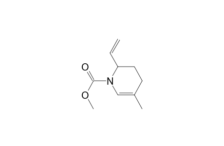 1(2H)-Pyridinecarboxylic acid, 2-ethenyl-3,4-dihydro-5-methyl-, methyl ester, (.+-.)-