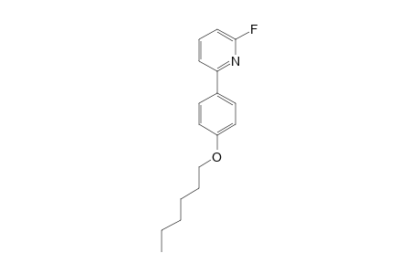 2-FLUORO-5-(4-N-HEXYLOXYPHENYL)-PYRIDINE