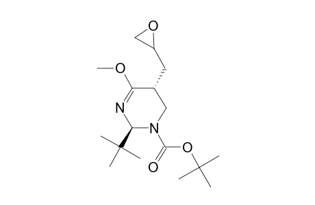 (2S,5R)-2-tert-butyl-5-glycidyl-6-methoxy-4,5-dihydro-2H-pyrimidine-3-carboxylic acid tert-butyl ester