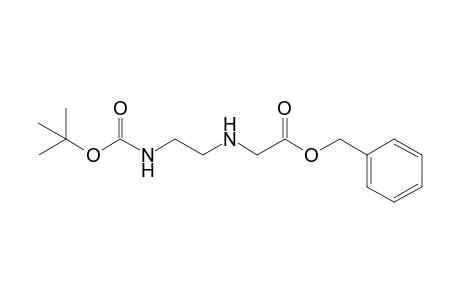 Benzyl N-[2-(tert-butoxycarbonylamino)ethyl]glycine ester