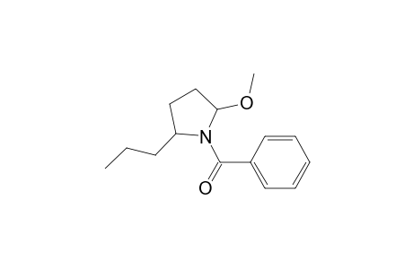 1-Benzoyl-2-propyl-5-methoxypyrrolidine