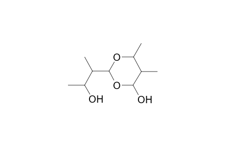 4-Hydroxy-2-(3-hydroxybut-2-yl)-5,6-dimethyl-1,3-dioxalane
