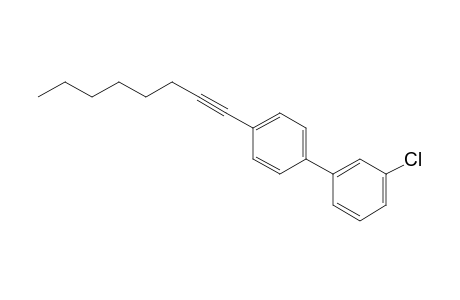 4-(1-Octynyl)-3'-chloro-1,1'-biphenyl