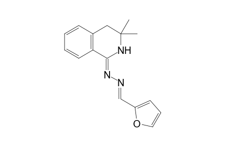 Isoquinoline, 1,2,3,4-tetrahydro-1-furfurylidenhydrazono-3,3-dimethyl-
