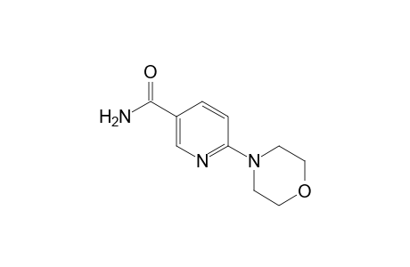 3-Pyridinecarboxamide, 6-(4-morpholinyl)-