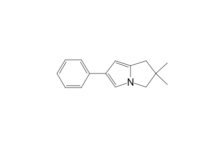 2,2-Dimethyl-6-phenyl-2,3-dihydro-1H-pyrrolizine