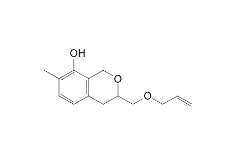 3-Allyloxymethyl-7-methylisochroman-8-ol