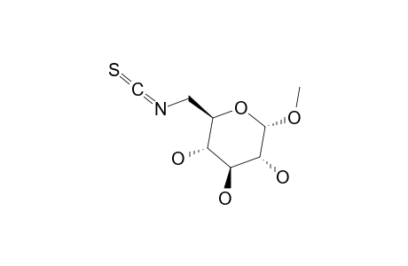 METHYL-6-DEOXY-6-ISOTHIOCYANATO-ALPHA-D-GLUCOPYRANOSIDE