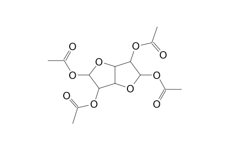 (2,5,6-triacetoxy-2,3,3a,5,6,6a-hexahydrofuro[3,2-b]furan-3-yl) acetate