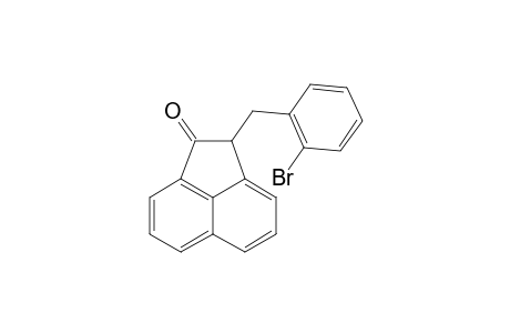 2-[(2-Bromophenyl)methyl]acenaphthen-1-one