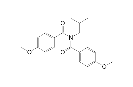 Benzamide, 4-methoxy-N-(4-methoxybenzoyl)-N-isobutyl-