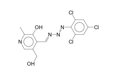 1-(2-Methyl-3-hydroxy-5-hydroxymethyl-pyridin-4-yl)-3-(2,4,6-trichlorophenyl)-triazene