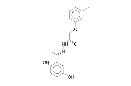 N'-[1-(2,5-Dihydroxyphenyl)ethylidene]-2-(3-methylphenoxy)acethydrazide