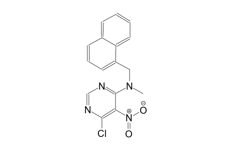 N-(6-chloro-5-nitro-4-pyrimidinyl)-N-methyl-N-(1-naphthylmethyl)amine