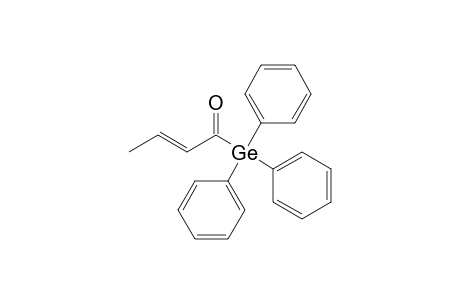 (E)-1-triphenylgermyl-2-buten-1-one