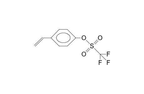 4-Vinyl-phenyl trifluoromethanesulfonate