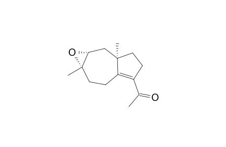 1-((1R,3R,5S)-1,5-Dimethyl-4-oxa-tricyclo[6.3.0.0*3,5*]undec-8-en-9-yl)-ethanone