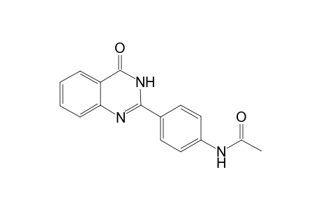 N-(4-(4-Oxo-3,4-dihydroquinazolin-2-yl)phenyl)acetamide