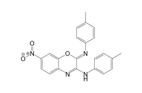 (Z)-7-nitro-N-(p-tolyl)-2-(p-tolylimino)-2H-benzo[b][1,4]oxazin-3-amine
